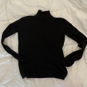 Black long sleeve turtleneck